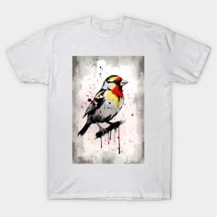 Border Canary Painting T-Shirt